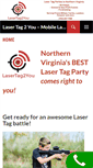 Mobile Screenshot of lasertag2you.com